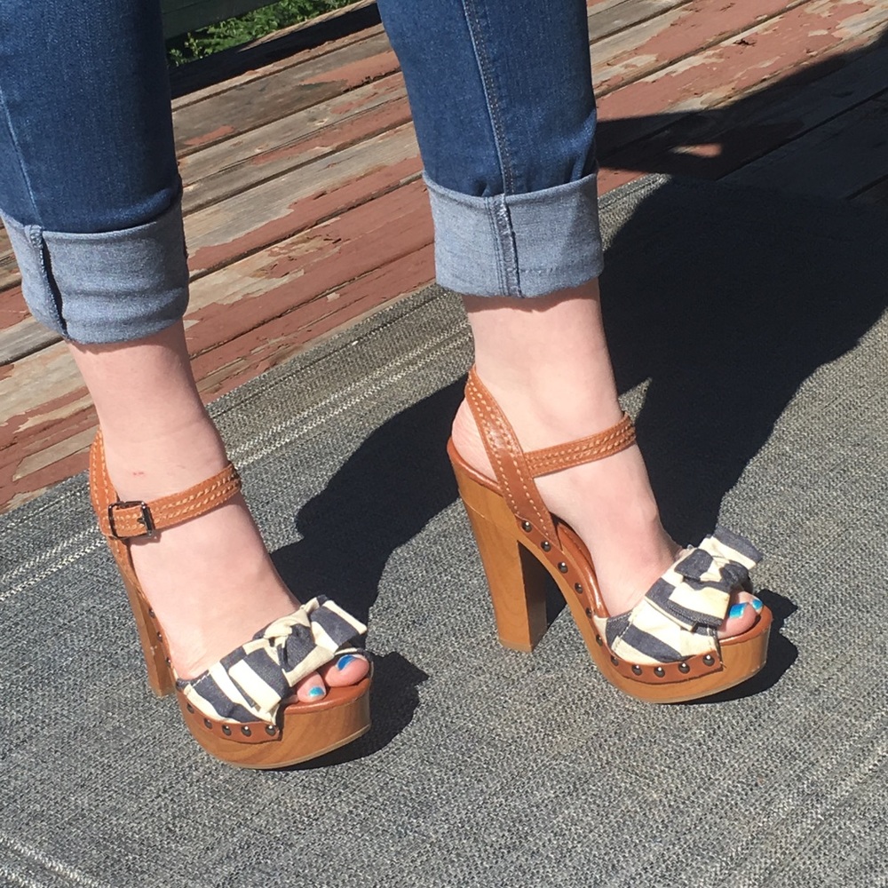 Jessica Simpson Sailor Platform Sandals